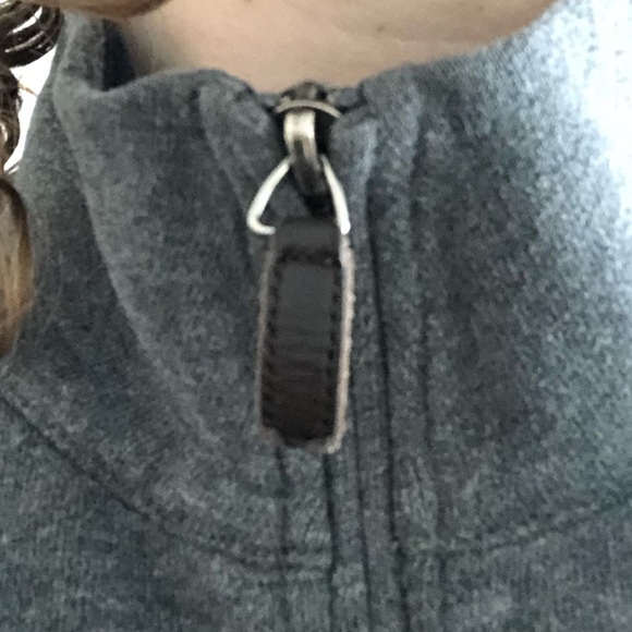 Vintage j crew 3/4 zip up sweatshirt - Picture 2 of 4